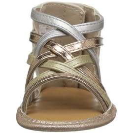 Baby Deer Baby Girls 01-4433 Sandal, Multi, 2 Infant
