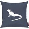 'Throw Pillow Cushion Cover for Selected. Animals Your Favorite "Lizard