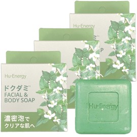 Popberry Huena Soap DD 3.5 oz (100 g) 3 pcs Solid Soap Facial Body Houttuami Korean Cosmetics