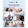 MUSICOZY Bluetooth Sleep Mask Headphones for Side Sleepers