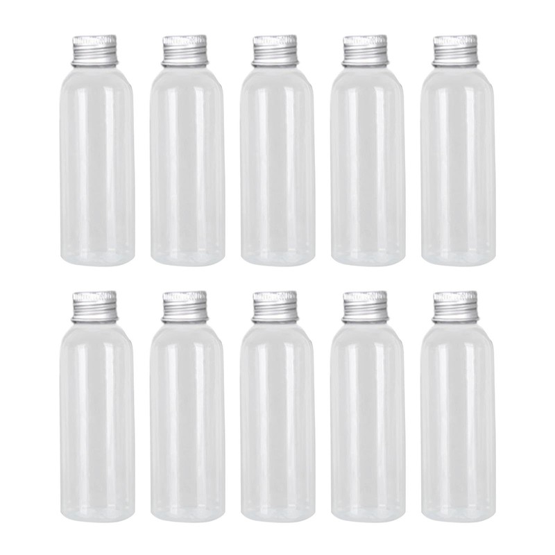 perfeclan 10x Travel Bottles for Toiletries Clear Liquid Sample Vial