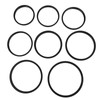 8 PCS Metal Step Up Rings Universal Lens Filter Adapter