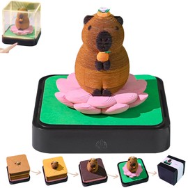 3D Calendar 2026, Time Piece Calendar 2026, Unique 3d Tear Away Memo Pad, Fun Art Desk Calendar, DIY Paper Carving 3d Notepad Gift for Christmas, New Year, Valentine