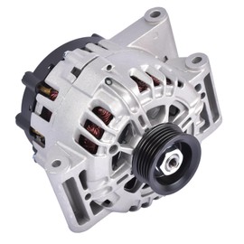 TEKKOAUTO Alternator 120 Amp Replacement for GMC Terrain Chevy Equinox L4 2.4L 2010-2016 13500315 TG12C067