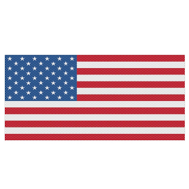 Hooke Road Wrangler JL & Gladiator Grill Insert Flag Grille