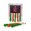 Merry Christmas Rock Candy - Red and Green Large Individually