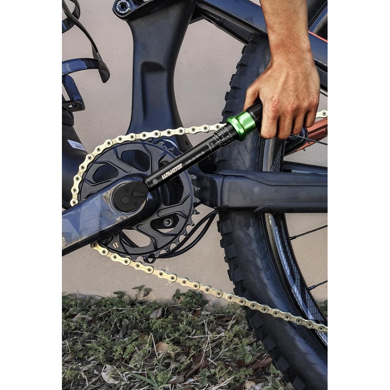 LLAVETOR Bicycle Torque Wrench 1/4 Inch, 5-25 Nm Torque Wrench