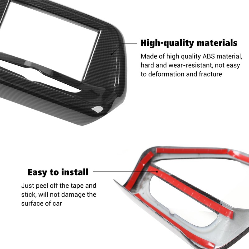 Voodonala for Chevy Camaro Center Navigition Panel Cover Compatible with