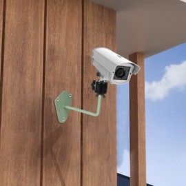 4 Pack Adjustable Metal Wall Mount Bracket for Arlo Pro 2/3/4/5/Ultra, Ring Stick Up Cam, Wyze Cam V3, Eufy Cam, Roelink Argus, 360° Rotation, Indoor/Outdoor Use (Black)