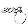 GOZAR Stainless Steel EDC Gadget Keychain Key Rings Holder Buckle