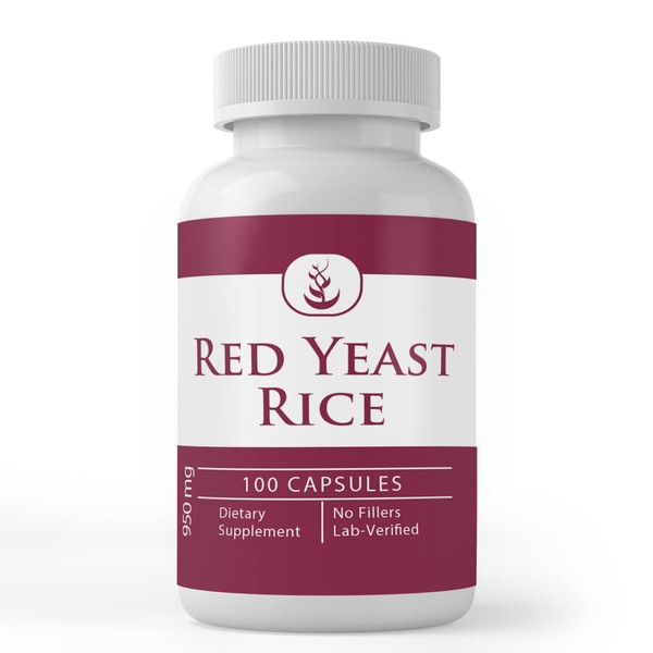 PURE ORIGINAL INGREDIENTS Red Yeast Rice Extract, (100 Capsules) Always