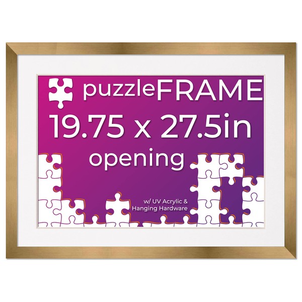 Poster Palooza 19.75x27.5 Jigsaw Puzzle Frame Kit - Kit Includes