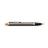 PARKER IM Ballpoint Pen | Grey Lacquer with Gold Trims