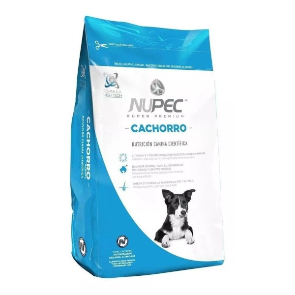Nupec Alimento Nupec Nutrición Científica para perro cachorro de raza  mediana y grande sabor mix en bolsa de 20kg