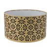 Metal Barrel Lampshade Hollow Exquisite Wrought Iron Lamp Shade with