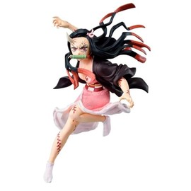 NINJAMO Vibration Stars Nezuko Ver 2 New Pose Anime Slayer Swordsman Figure 5.1" in