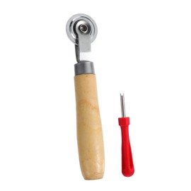 Mobestech 2pcs Tire Patch Roller Tool Set with Handle Automotive Repair Patch Rollers for Tyres Includes Stem Remover for Puncture Repairs and Adhesion