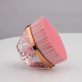 Pink Flat Makeup Foundation Brush Makeup Brush 2ea