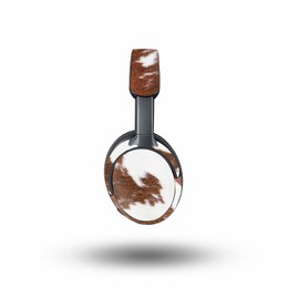 MightySkins Glossy Glitter Skin Compatible with Bose QuietComfort Ultra - Cow Hide | Protective, Durable High-Gloss Glitter Finish | Easy to Apply, Remove, and Change Styles