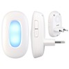 CASAcontrol Wireless Bell Socket: Socket Wireless Bell with Optical Signal,