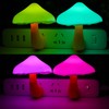 AUSAYE Sensor LED Night Light Plug in Lamp Mushroom Night