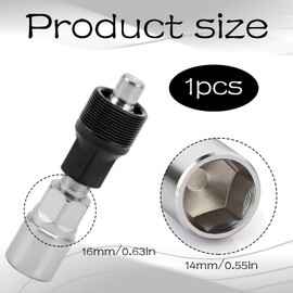 ZFRITP Bicycle Crank Puller, Bicycle Crank Puller, Pedal Crank Puller, Tool Puller, Pedal Crank Puller Set for Standard, Square Type, 4-Point, Square Crank Arm