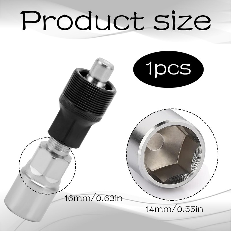 ZFRITP Bicycle Crank Puller, Bicycle Crank Puller, Pedal Crank Puller,