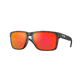 Oakley OO9417 Sunglasses Bundle: OO 9417 941729 Holbrook Xl Matte Black Camo P and Large Red leash Accessory kit
