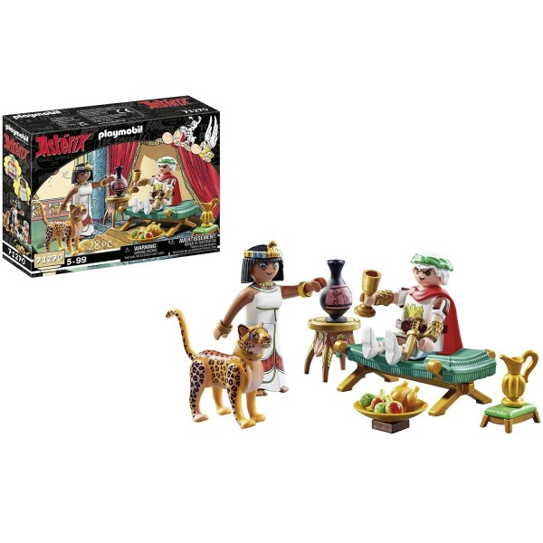 Playmobil 71270 Asterix: Caesar and Cleopatra - with Two Characters,
