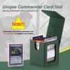 Stepane MTG Deck Box, Double Display Window MTG, Commander Deck