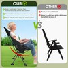 Camping Chairs,Portable Camping Chair for Adults with Headrest,Lawn Chairs Beach
