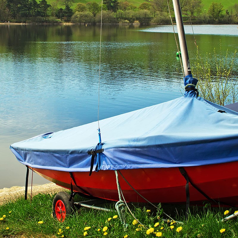 Solim Boat Cover Tie Down Straps, 6 Pack Heavy Duty