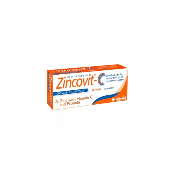 HealthAid Zincovit C (Vit C,Zinc,Propolis)