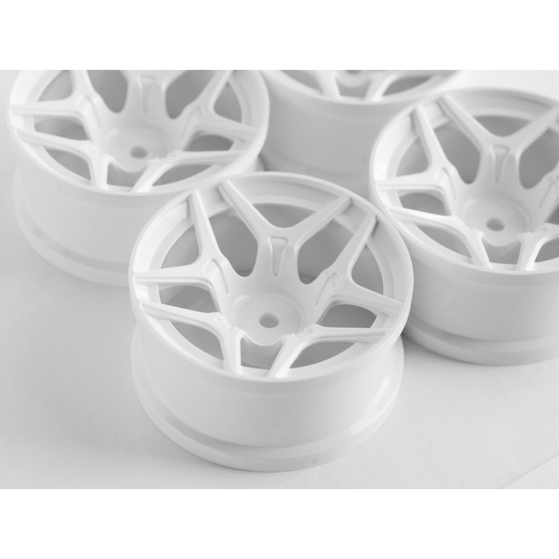 MRC Large Diameter Wheel Diameter 54mm 4pcs White