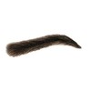 Fake Lace Eyebrows for Men Human Hair Black Brown Artifical