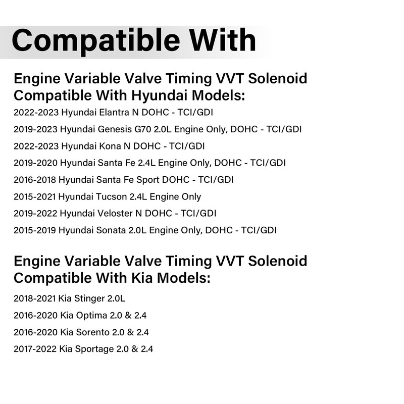 243602GGD0 Engine Variable Timing Solenoid