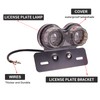 NWpangu Motorcycle LED Tail Light Integrated Brake Light 40W Turn