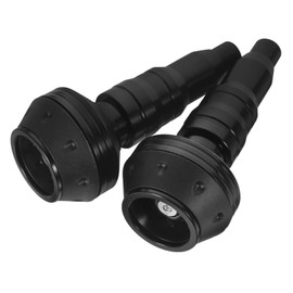 ULTECHNOVO 2pcs Motorcycle Crash Protectors Anti-fall Aluminum Alloy Frame Sliders for Racing High Wind Pressure Resistance Stylish Design Essential Motorbike Accessories