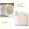 Mini Urns for Ashes, Handicrafted Matte Ceramic Cat Ashes Urns