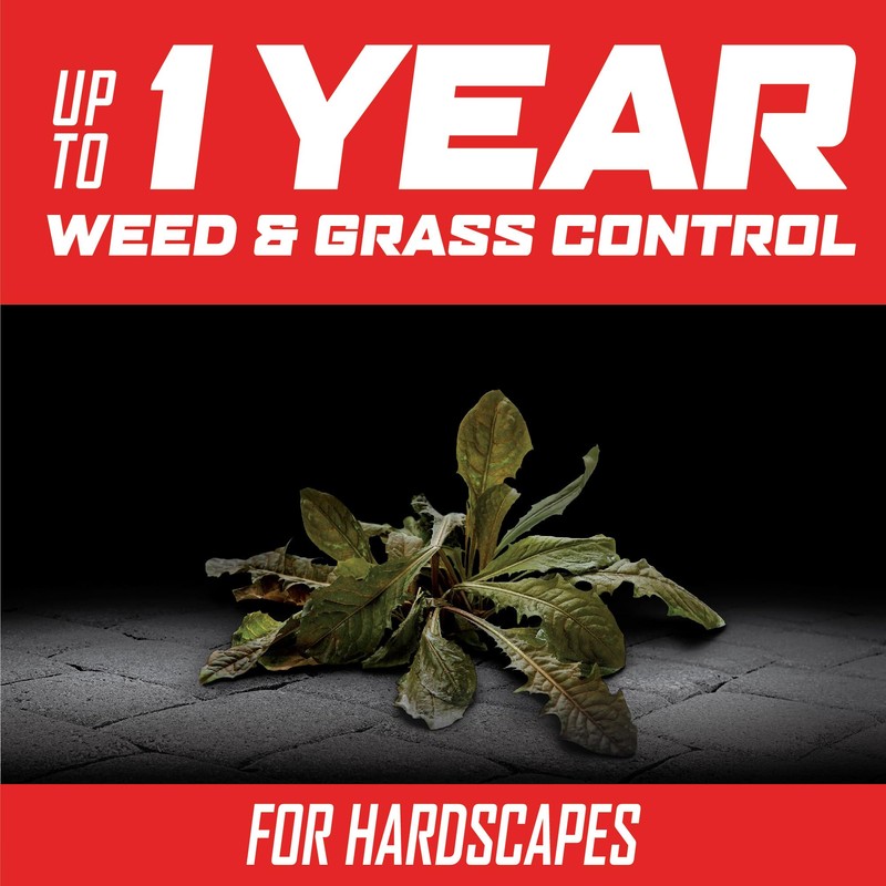 Ortho GroundClear Year Long Vegetation Killer, Kills Weeds and Grasses,