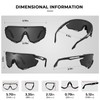 CARFIA Polarized Cycling Glasses Sport Sunglasses for Men 100% UV