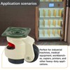 YuYBrightmi 4 Pcs 40F Leveling Machine Caster, Top Plate Leveling