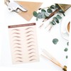 BESPORTBLE 3 Sheets Brow Lamination Realistic Eyebrow Sticker Kit Easy