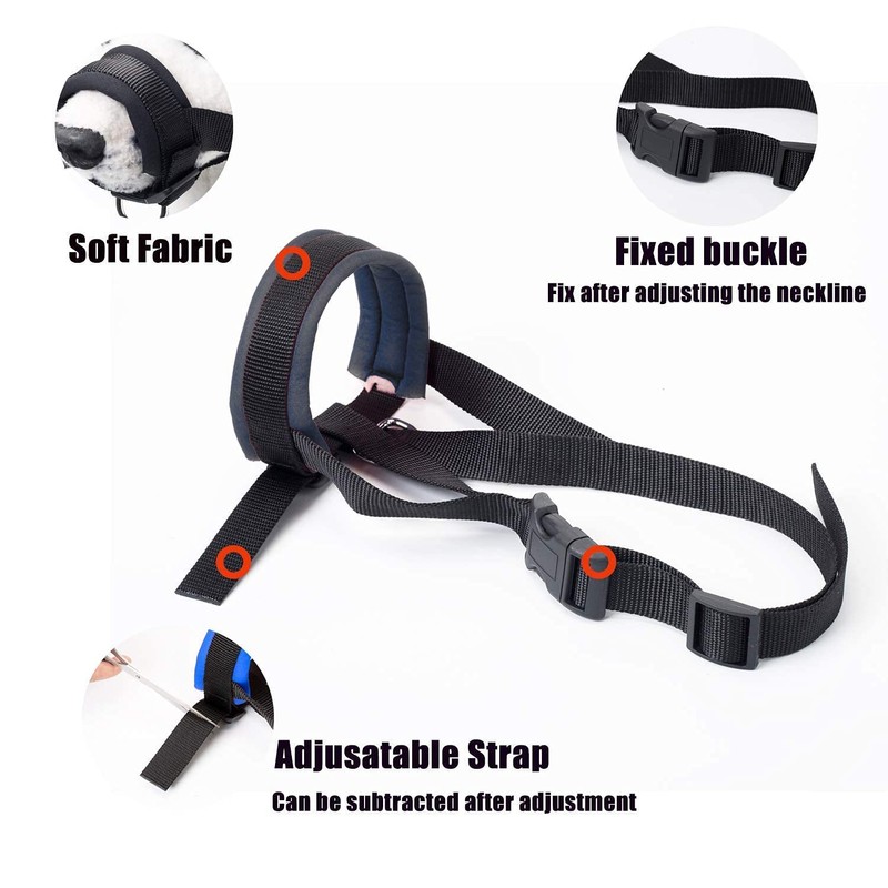 ILEPARK Fabric muzzle to prevent dogs from biting, barking and