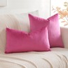 Artscope Luxury Velvet Cushion Covers Decorative Square Pillowcases Soft Solid