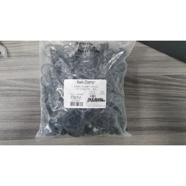 Herbie Clips Hose Clamp Size H 18.1mm to 20.6mm Diameter 100 Pack