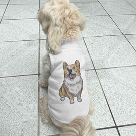 'Pembroke Welsh Corgi' Pet Dog/Cat T-Shirt (PT00091180)