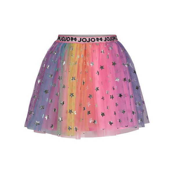 JoJo Siwa Little Girls Mesh Skirt Tulle Stars 6-6X