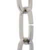 RCH Hardware CH-I-49M-PC Iron Chandelier Chain, Polished Chrome (1 Foot)