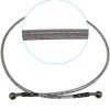 1068 Extended Front/Rear Brake Lines Fit for ATV Polaris RZR